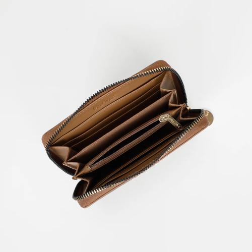 PORTAFOGLIO MEDIO CON EFFETTO SFUMATO CAMMELLO