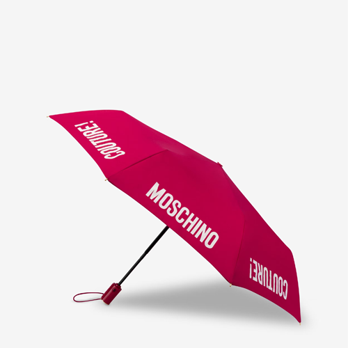 Ombrello openclose Moschino Couture Rosa
