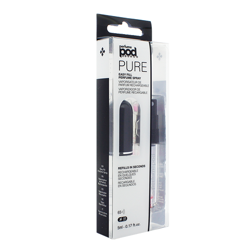 PURE ESSENTIALS FLACONE RICARICABILE NERO