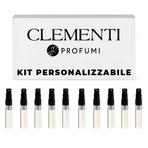 KIT FIALE Prova - Samples KIT Personalizzabile - 10 fiale x 2ml spray  