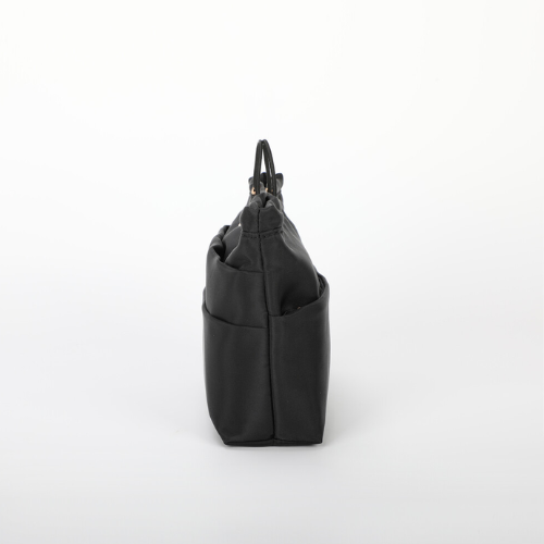 PORTAOGGETTI IN NYLON NERO