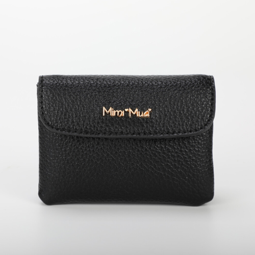 PORTACARTE PICCOLO CON PATTA NERO