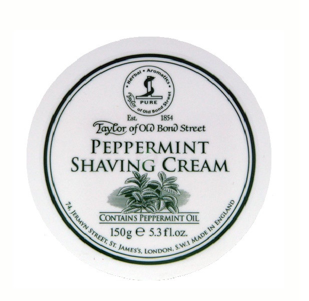 SHAVING CREAM BOWL - CREMA DA BARBA PEPPERMINT 150GR