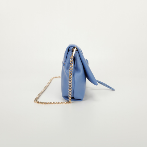 POCHETTE CON ACCESSORIO DORATO PERVINCA