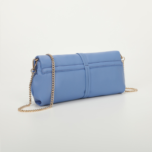 POCHETTE CON ACCESSORIO DORATO PERVINCA