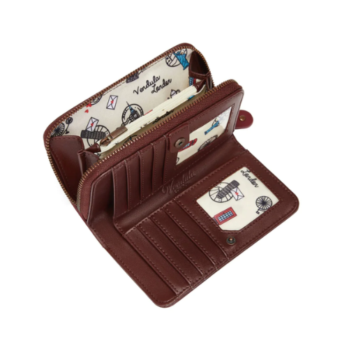 Mystic Wicks Candle and Wandmakers Medium Ziparound Wallet 