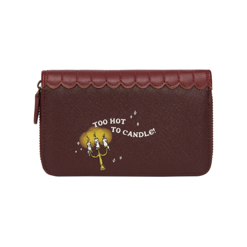 Mystic Wicks Candle and Wandmakers Medium Ziparound Wallet 