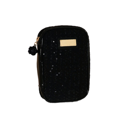 PORTAGIOIE ZIP S TWEED COUTURE NERO