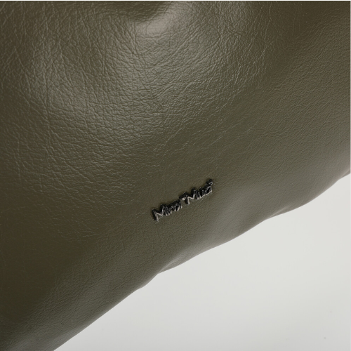 BORSA A SPALLA GRANDE CON CATENA VERDE MILITARE
