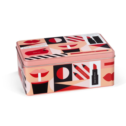 LIPS KIT: ROSSETTO LUMI-MATT 37 + CUSTODIA ROSSETTO REFILL NERA + MATITA STAY ON ME LIP LINER 166 + POCHETTE