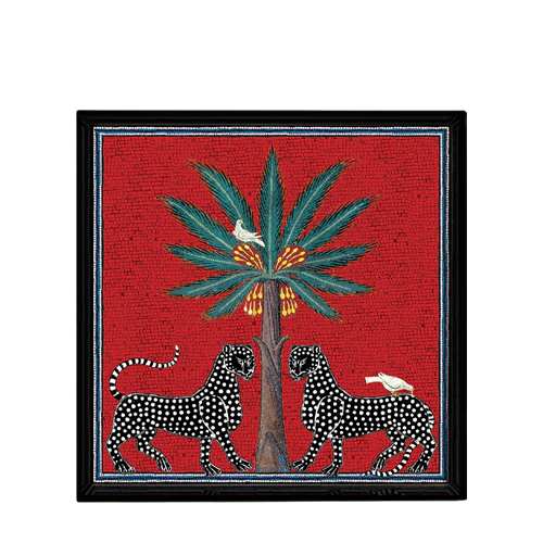 Vassoio Quadrato Rosso 