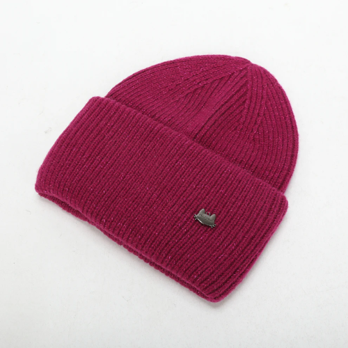 BERRETTO CON LUREX - FUXIA