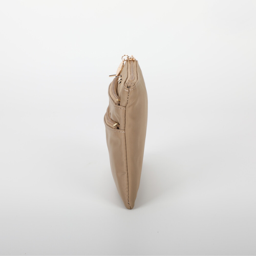 PORTAOGGETTI PICCOLO IN NYLON BEIGE
