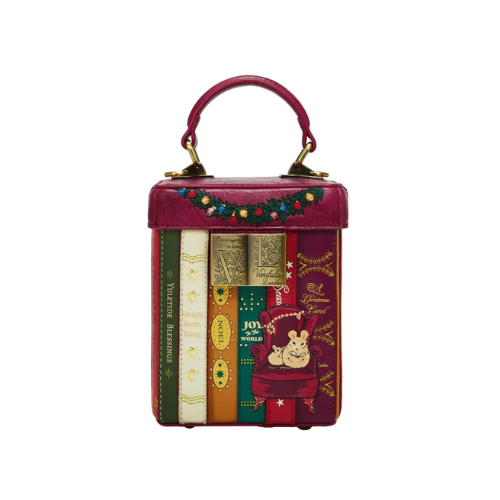 Vendula Christmas Library Book Box Bag 