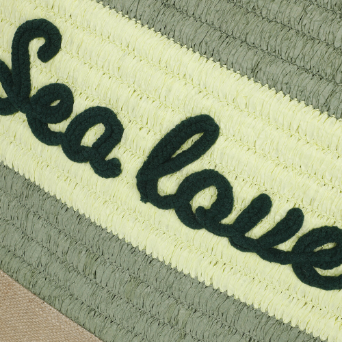 BORSA SHOPPER "SEA LOVER"  VERDE 