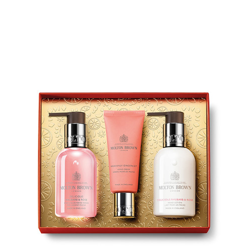 Delicious Rhubarb & Rose Hand Cream Gift Set