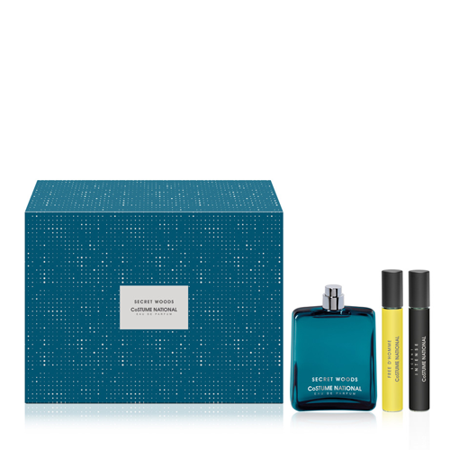 Costum E National Secret Woods EDP 100ml, Free D’Homme EDP 7,5 Ml, Scent Intense EDP 7,5 Ml