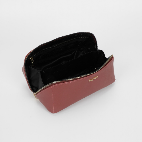 BEAUTY CASE SET DA 3 TINTA UNITA CUOIO