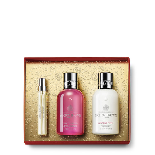 Fiery Pink Pepper Travel Gift Set