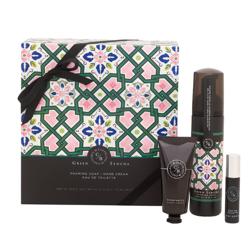 Tile Green Sencha Gift Set