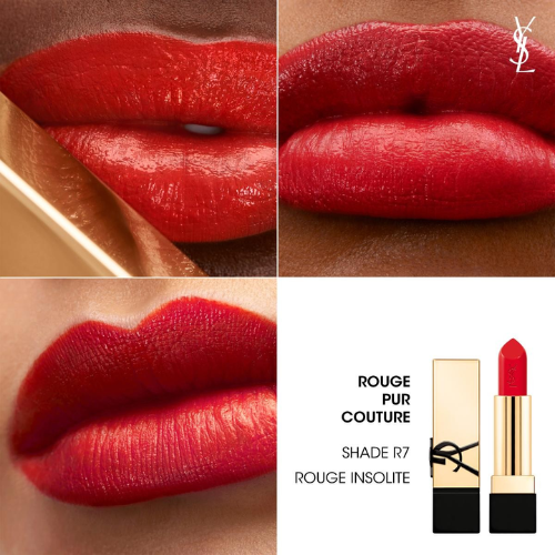 YSL ROUGE PUR COUTURE ROSSETTO SATINATO RED 07