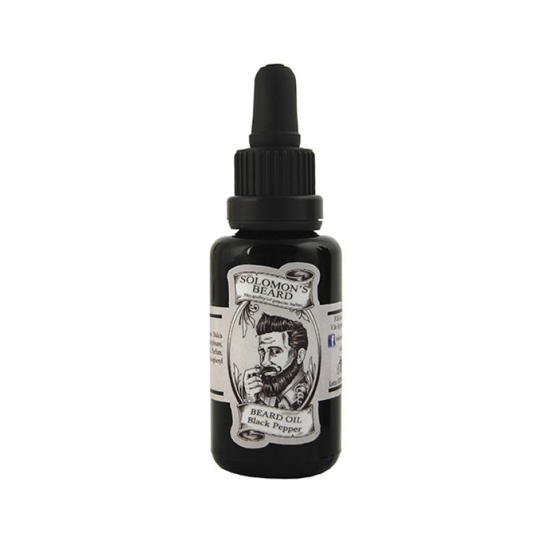 OLIO PER BARBA AL PEPE NERO 30ML