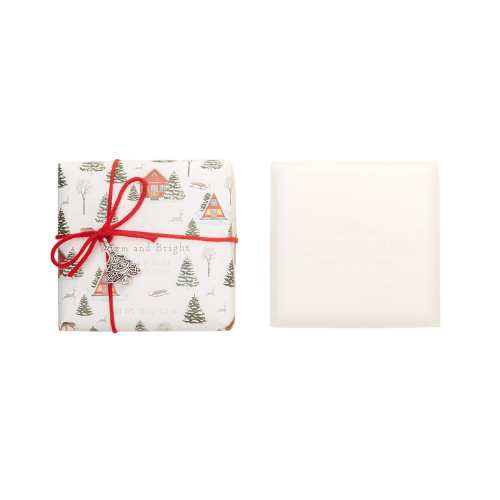 Snowfall Warm & Bright 150g soap