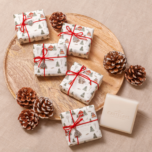 Snowfall Warm & Bright 150g soap