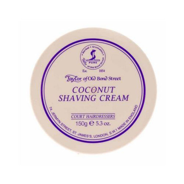 SHAVING CREAM BOWL - CREMA DA BARBA PROFUMATA AL COCCO 150GR