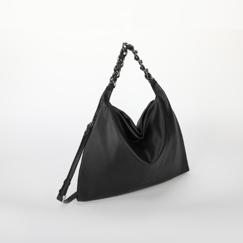 BORSA A SPALLA GRANDE CON CATENA NERO