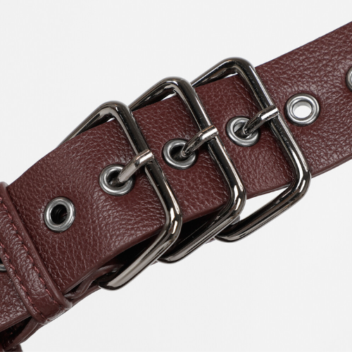 BORSA A SPALLA GRANDE PLISSETTATA BURGUNDY