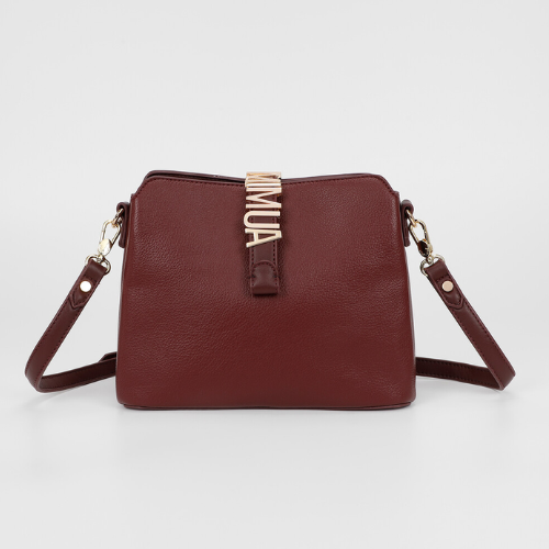 BORSA A TRACOLLA CON LETTERE MIMI-MUA MOSTO