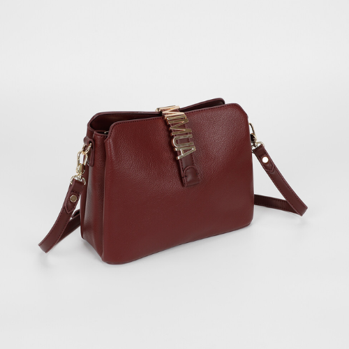 BORSA A TRACOLLA CON LETTERE MIMI-MUA MOSTO
