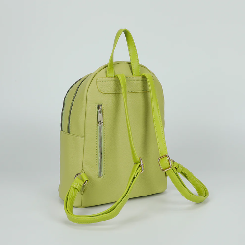 ZAINO CON PATTA LISCIA VERDE SALVIA 