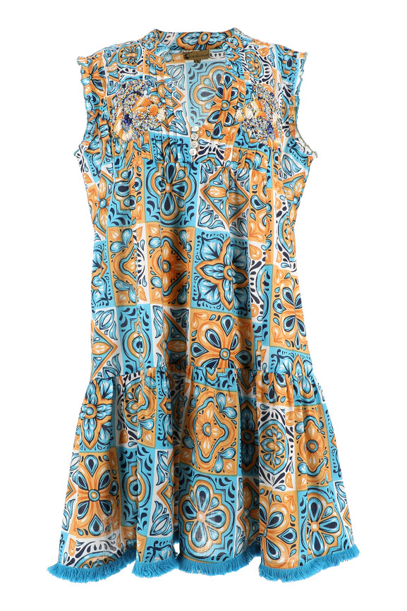 VESTITO IVETTE ML SENAPE