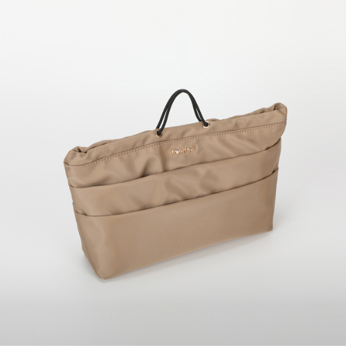 PORTAOGGETTI IN NYLON BEIGE