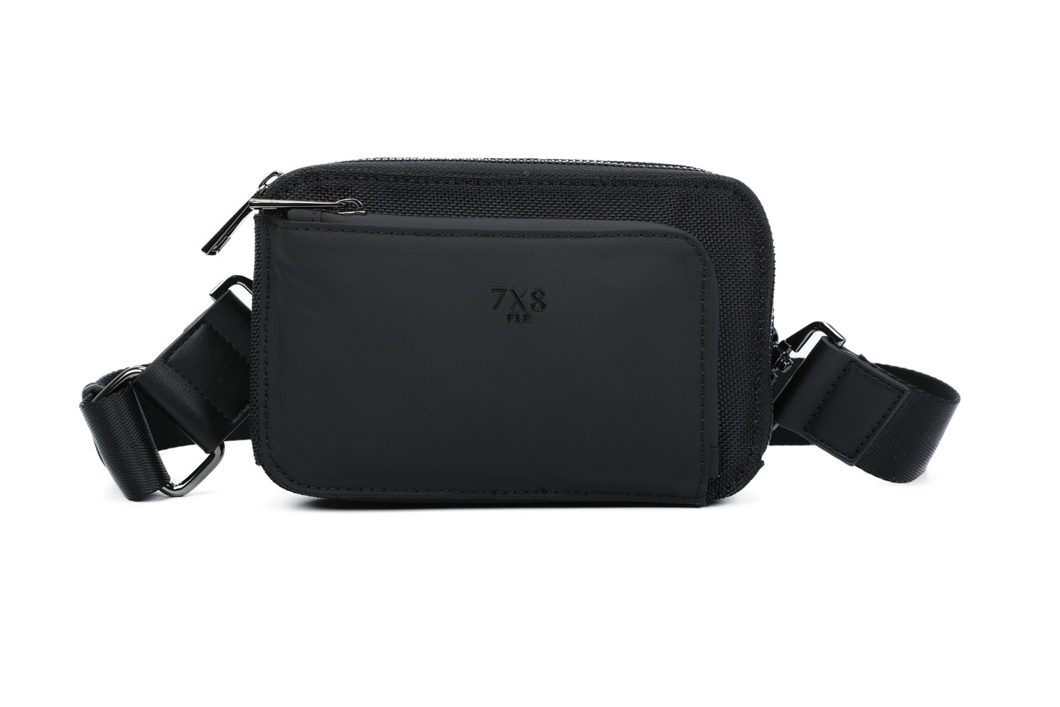 BORSA A TRACOLLA BASIC NERO ART.L127