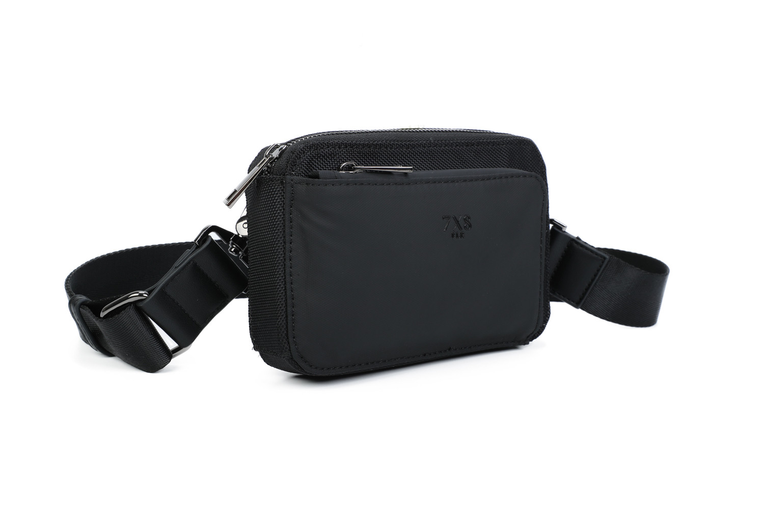 BORSA A TRACOLLA BASIC NERO ART.L127