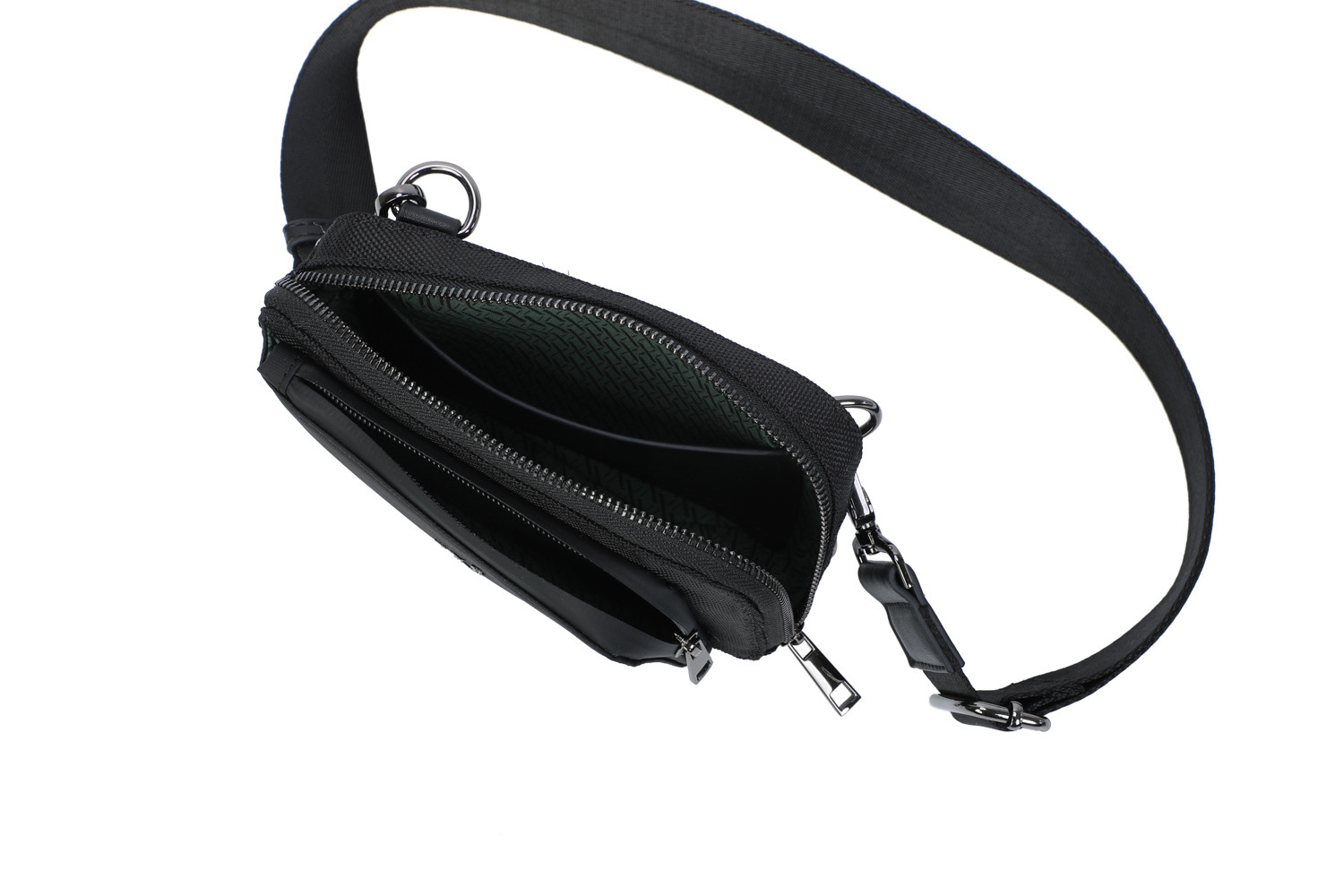 BORSA A TRACOLLA BASIC NERO ART.L127