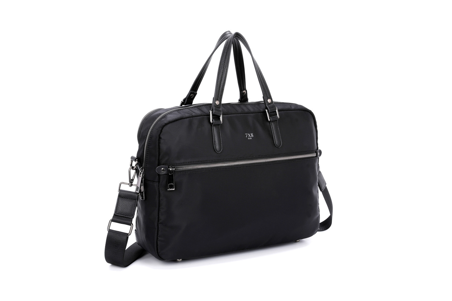 CARTELLA DUE MANICI IN NYLON NERO ART.Y126
