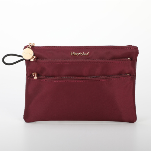PORTAOGGETTI PICCOLO IN NYLON BURGUNDY