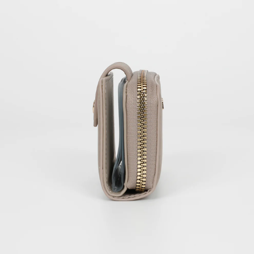 PORTAFOGLIO PICCOLO CON EFFETTO SFUMATO GRIGIO