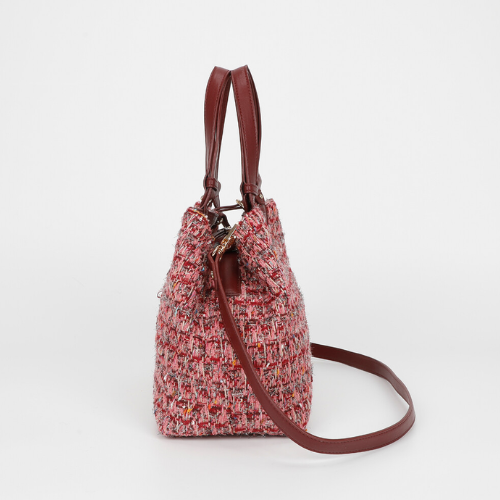BORSA A BRACCIO IN TESSUTO MOSTO