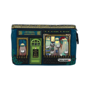 Portafoglio da Donna con Zip Between the Covers Bookbinders