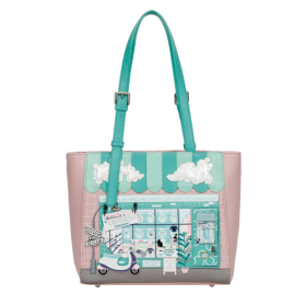 Bubble Cats Laundromat Shopper Bag