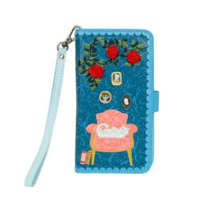 Vendula Vintage Rose Universal Flip Phone Case