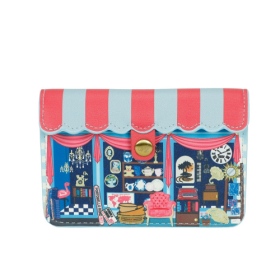 Vendula Vintage Rose Accordion Card Wallet