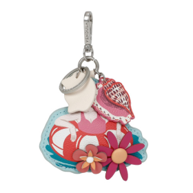 VENDULA SAND RUBBER RING KEY CHARM