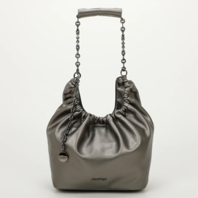 BORSA HOBO PICCOLA CON CATENA REGOLABILE - CANNA DI FUCILE (GUN)