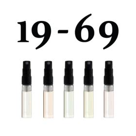 19-69  KIT FIALE PROVA - SAMPLES KIT - 5 FIALE X 2ML SPRAY